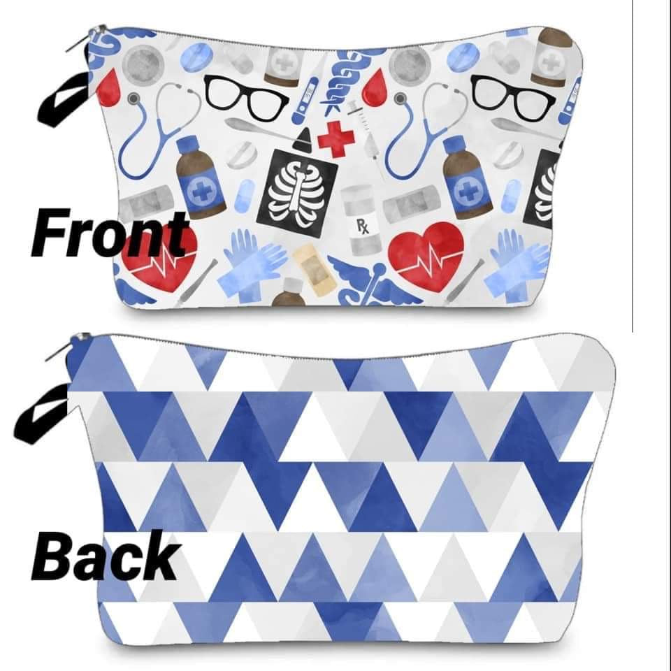 Nurse | Medical Field | Multi Use Pouch | Tolietry | Makeup Bag