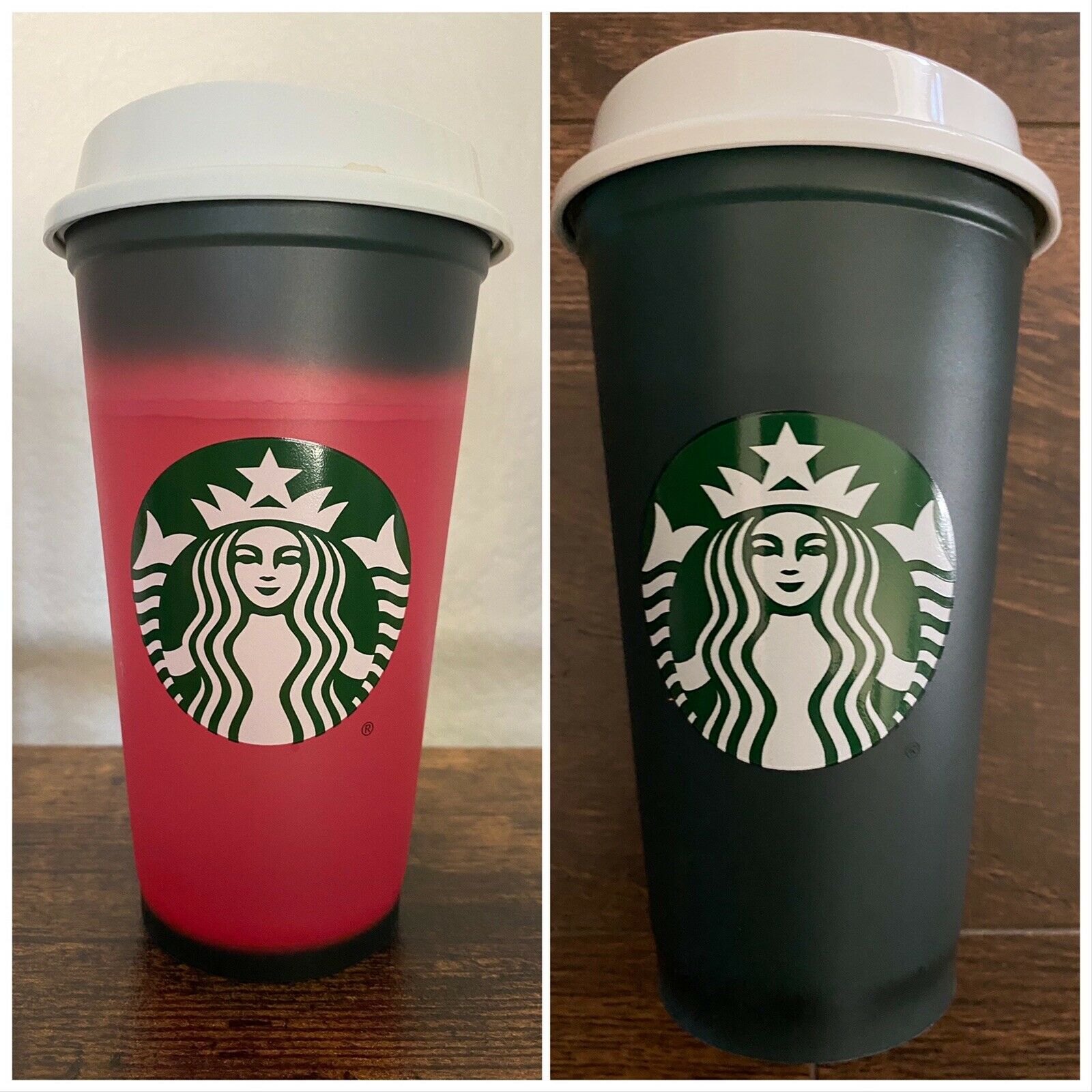 Color Changing Hot Labels Green Color Changing Hot Cup 16 Oz | Personalized With Name ...